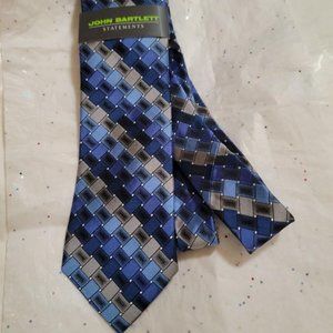 John Barlett Men's Silk Tie, NWT